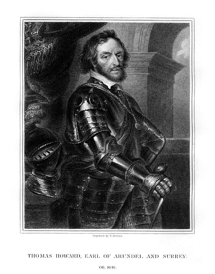 Thomas Howard, Earl Of Arundel #2 Drawing by Print Collector