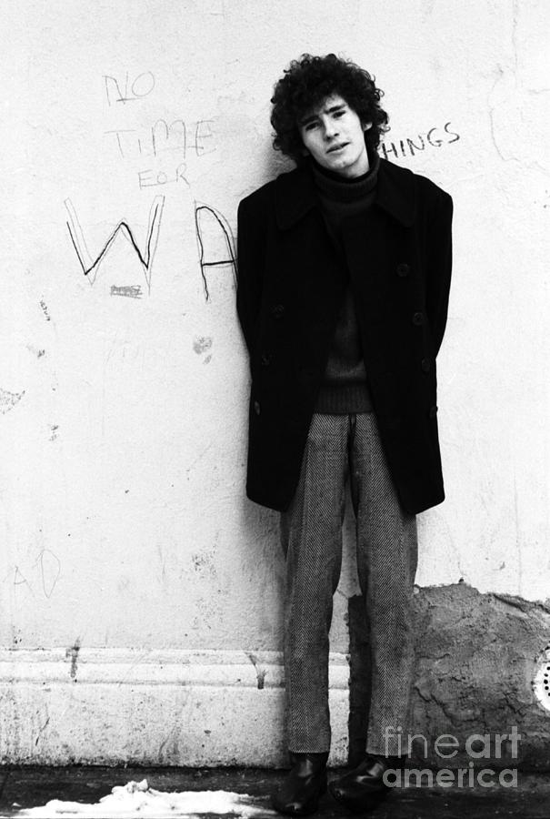 Tim Buckley In Greenwich Village #2 Photograph by The Estate Of David Gahr