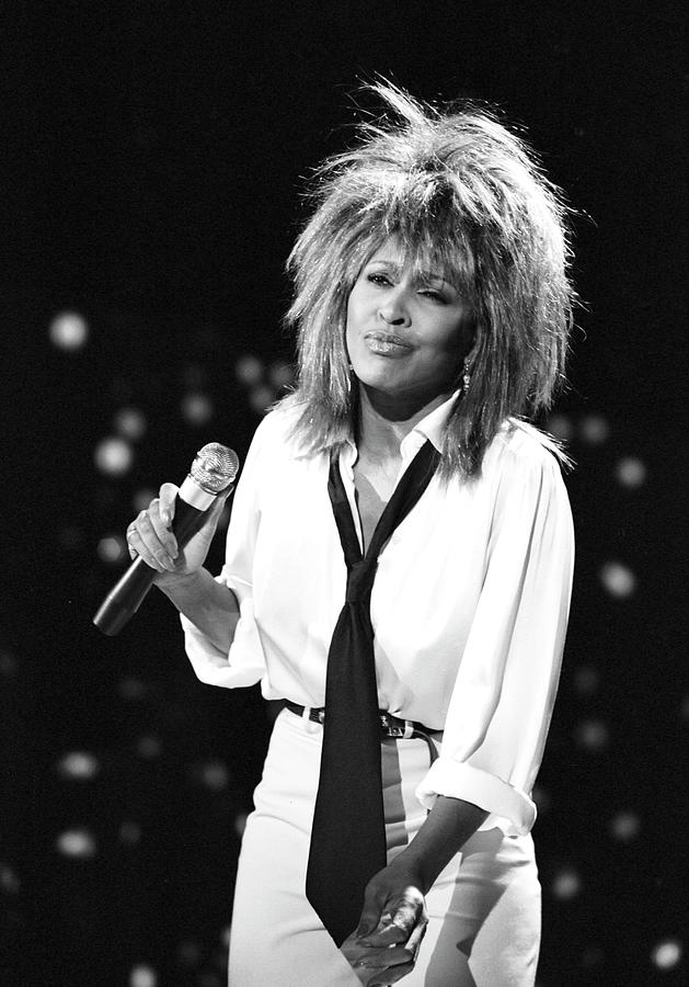 Tina Turner Performs On A Tv Show #2 Photograph by Michael Ochs Archives