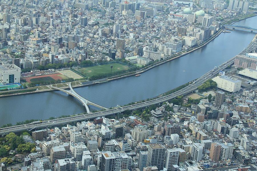 Tokyo - View from Skytree #2 Photograph by Richard Krebs