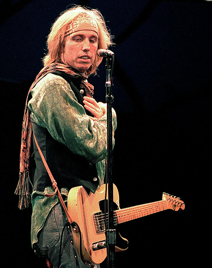 Music Photograph - Tom Petty & The Heartbreakers Perform #2 by Rick Diamond