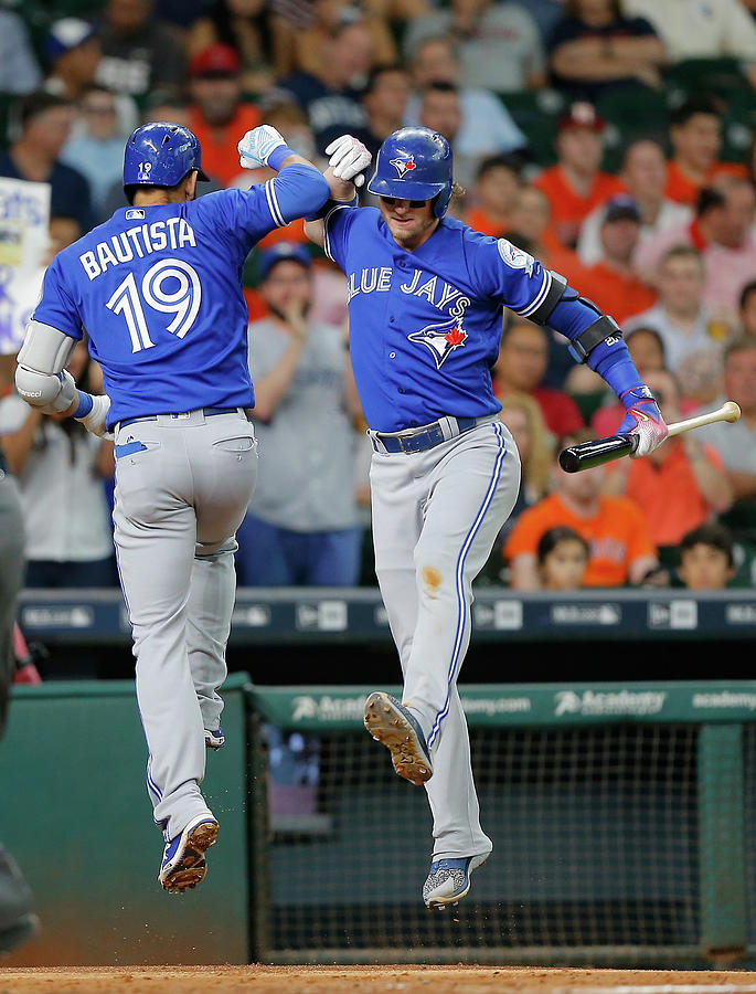 Toronto Blue Jays V Houston Astros Photograph by Bob Levey Toronto Blue Jays V Houston Astros Photograph by Bob Levey
