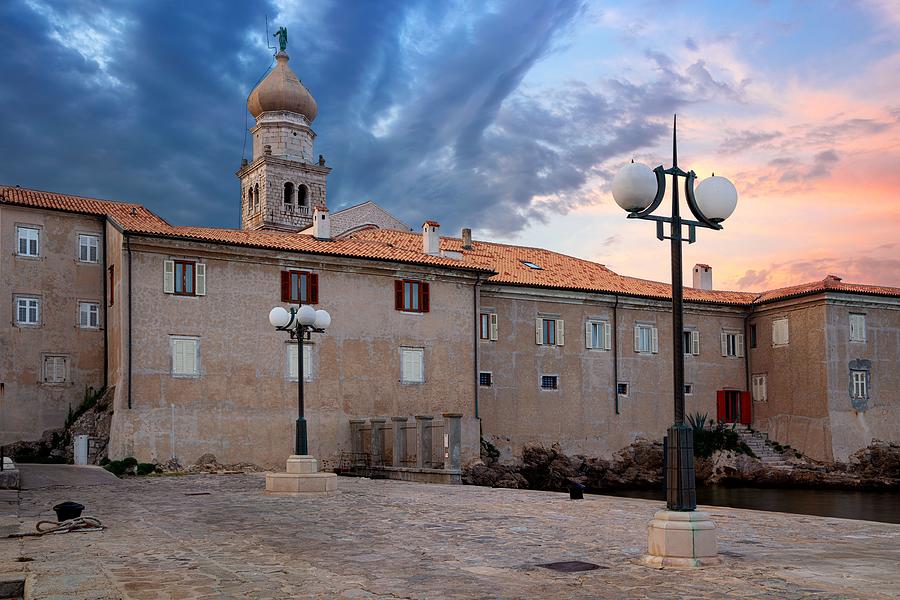 Architecture Photograph - Town Of Krk, Croatia. Cityscape Image #2 by Rudi1976