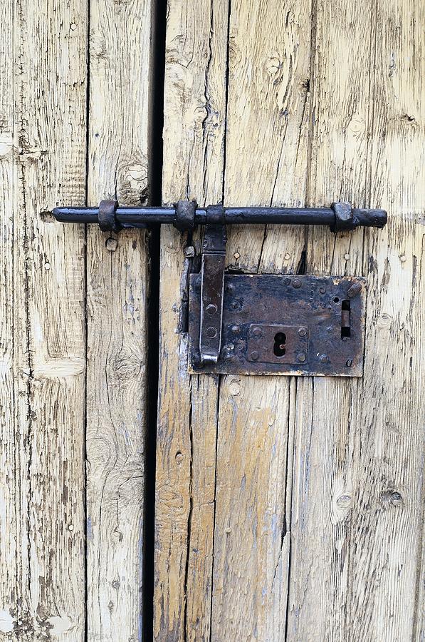 Traditional door lock LUZON - SPAIN Photograph by Carlos Mora | Fine ...