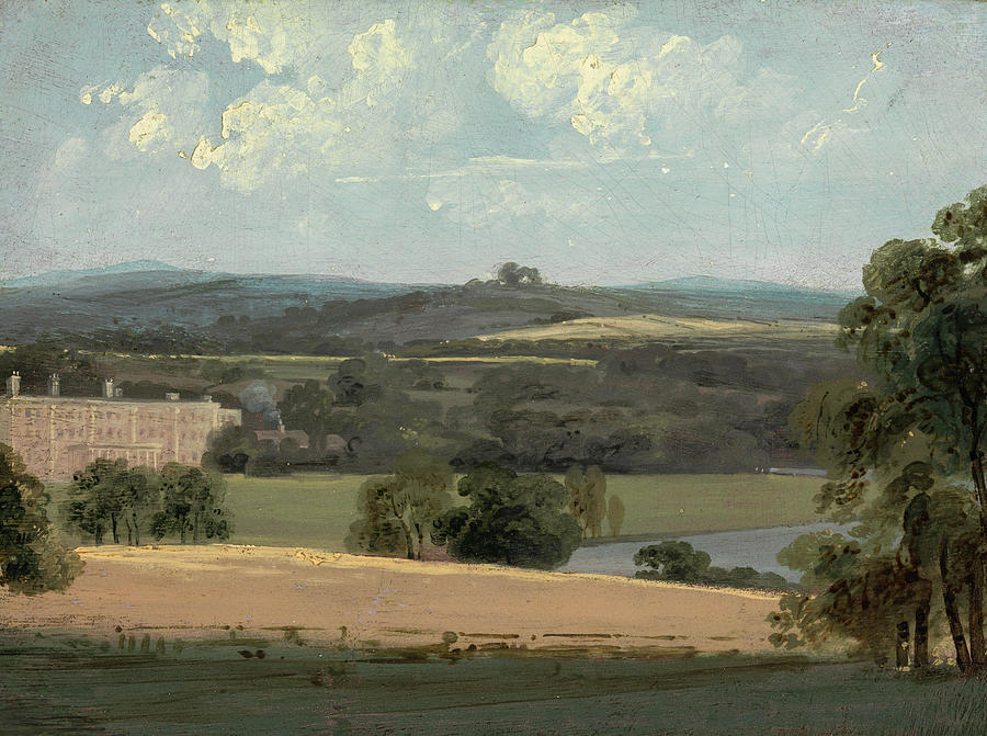 John Constable Painting - Trentham Park #2 by John Constable