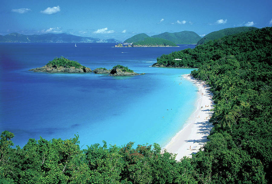 Trunk Bay on St John Island, US Virgin Islands Photograph by Tamera ...