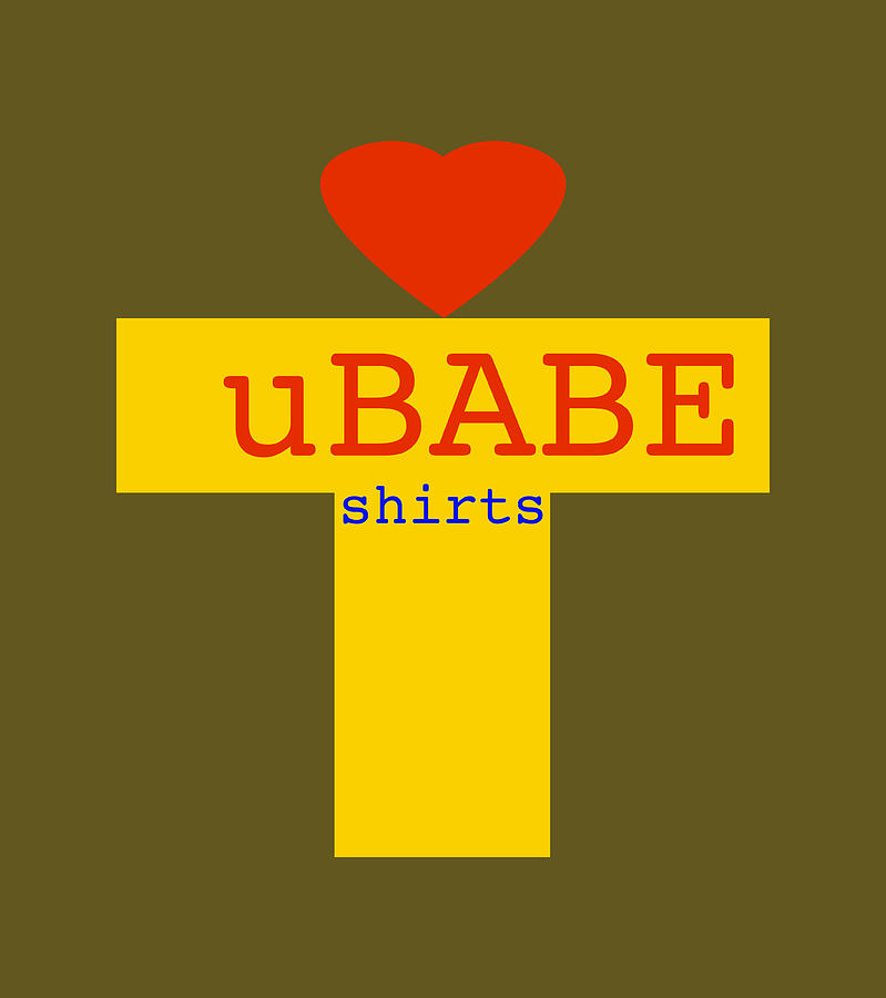 Ubabe T-shirts #2 Digital Art by Ubabe Style