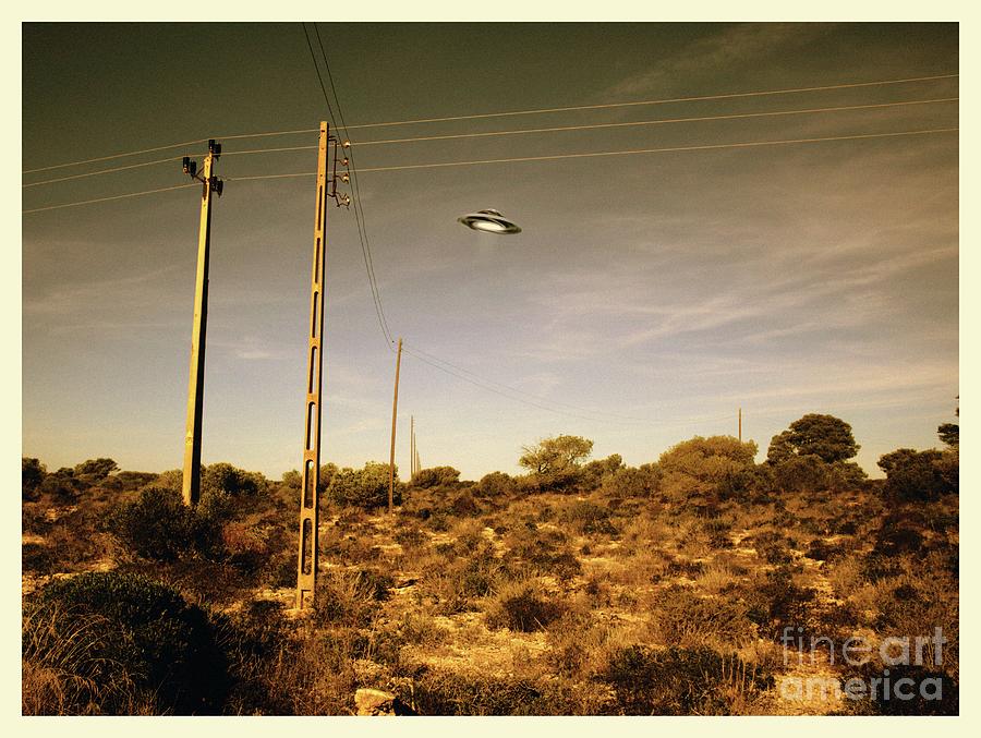 Ufo Sighting #2 Photograph by Detlev Van Ravenswaay/science Photo Library