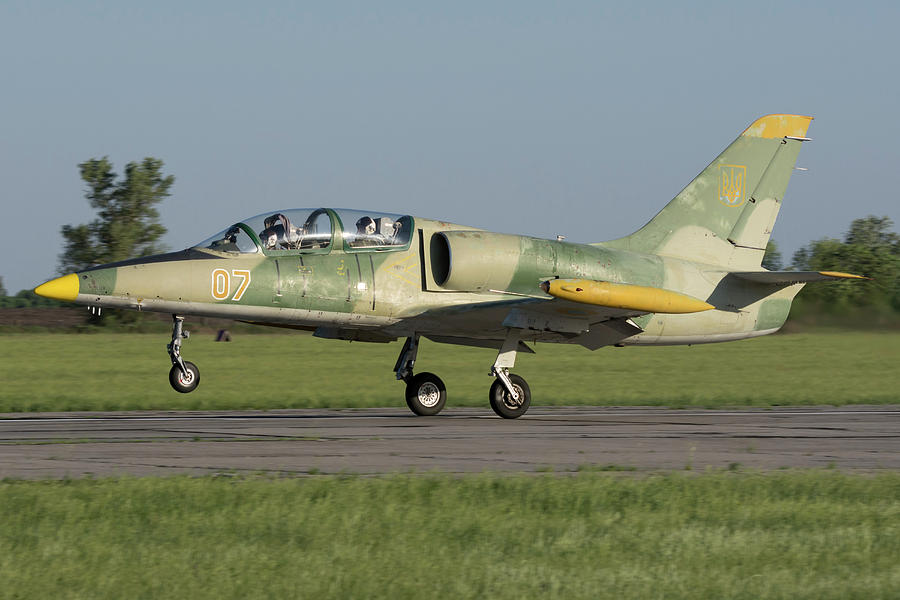 Ukrainian Air Force L-39 Jet Trainer Photograph by Simone Marcato - Pixels