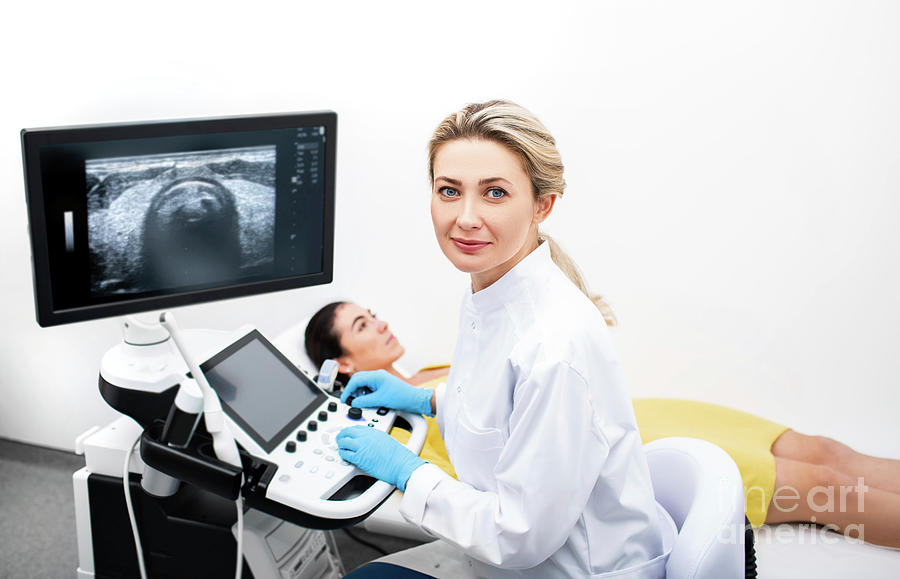 Ultrasound Scan Photograph by Peakstock / Science Photo Library Fine