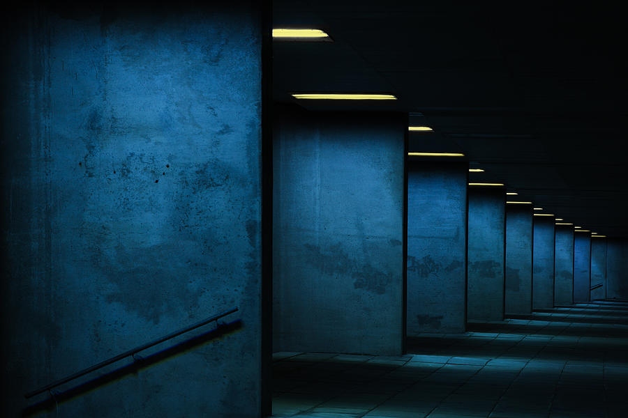 Lamp Photograph - Underground #2 by Rolf Endermann