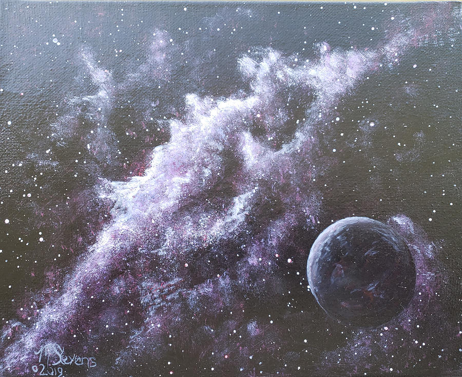 Universe #1 Painting by Michelle Stevens