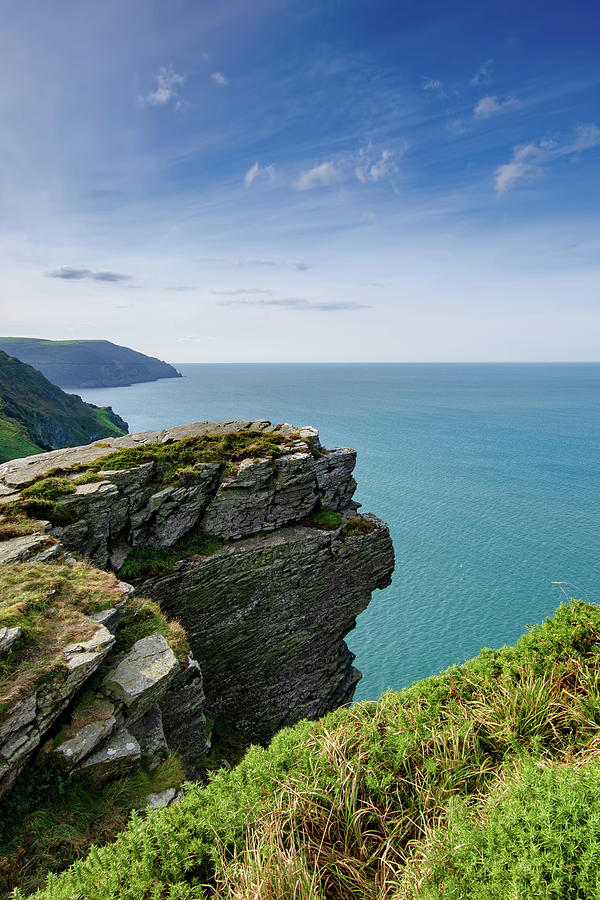 Valley Of The Rocks Views Mixed Media by Smart Aviation - Pixels