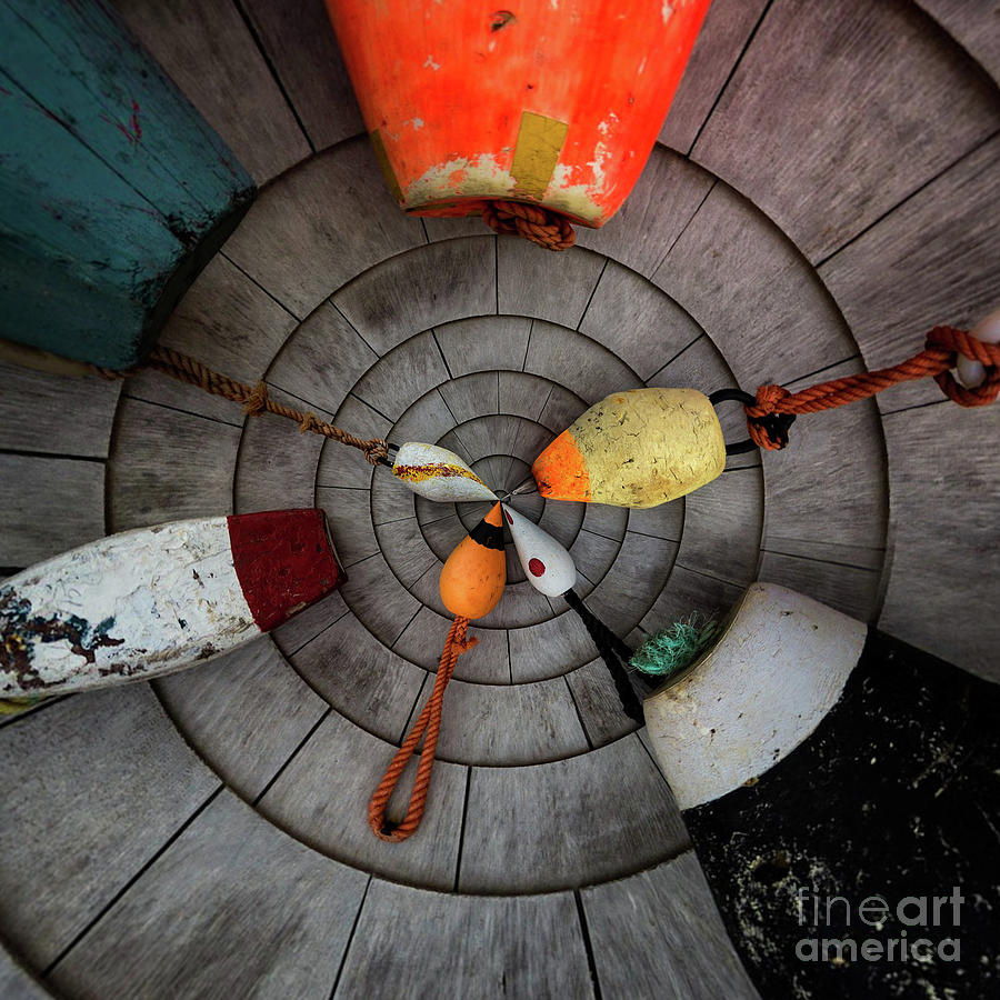 Variations On A Buoy #2 Photograph by Doug Sturgess