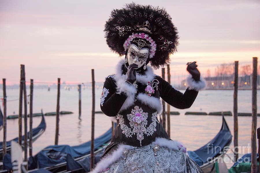 Boat Photograph - Venice Carnival 2019 #3 by Juli Scalzi