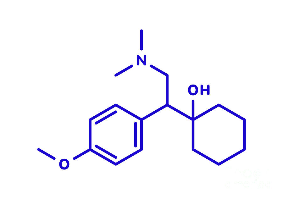 Venlafaxine Antidepressant Drug #2 Photograph by Molekuul/science Photo Library