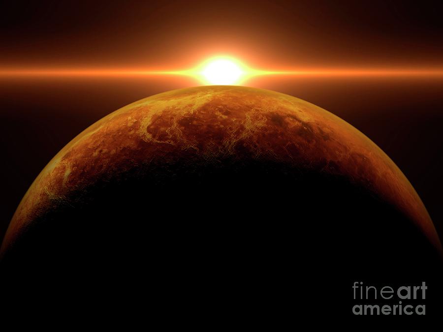 Venus At Sunrise #2 Photograph by Freelanceimages/universal Images Group/science Photo Library