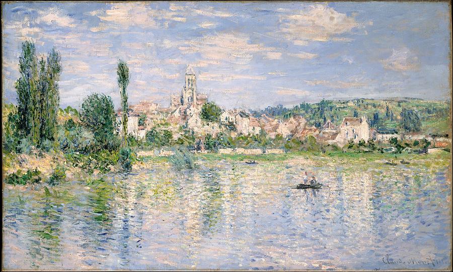 Vetheuil In Summer 1880 Painting