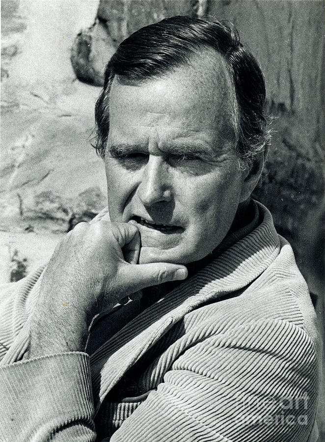 Vice President Bush Photograph by Bettmann Fine Art America