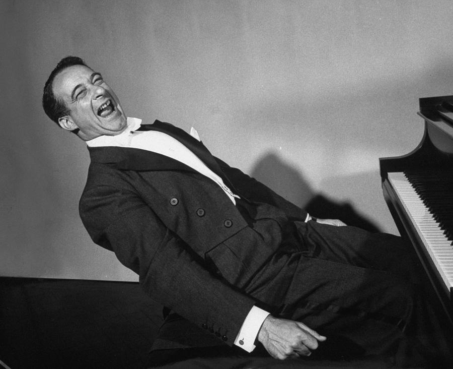Horizontal Photograph - Victor Borge by Peter Stackpole