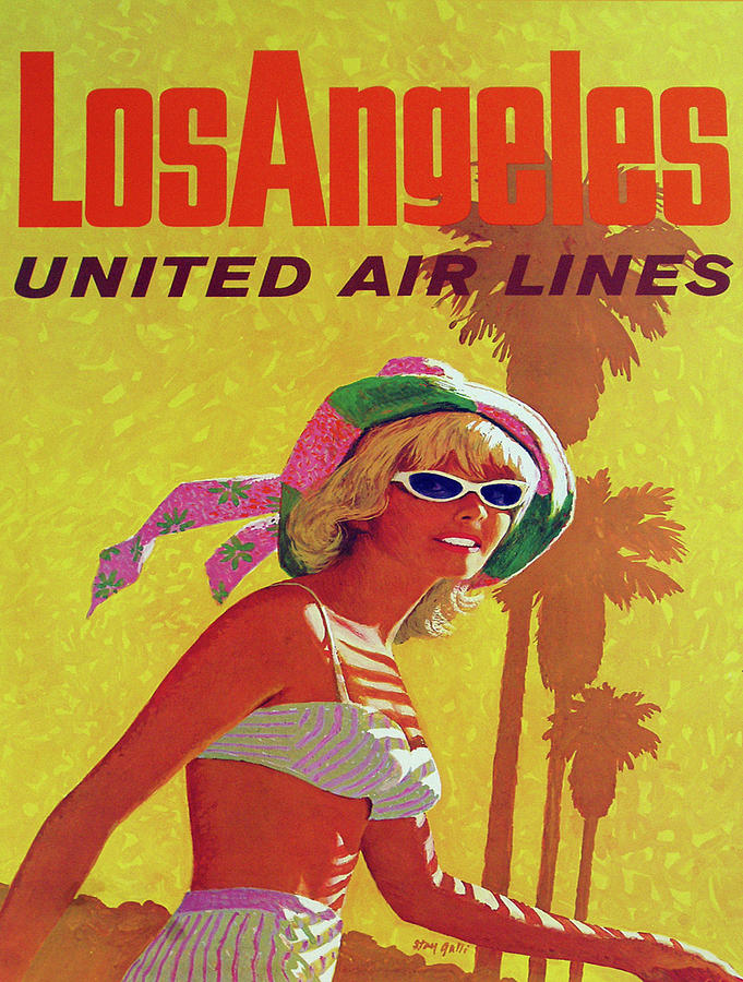 Vintage poster - Los Angeles by Vintage Images