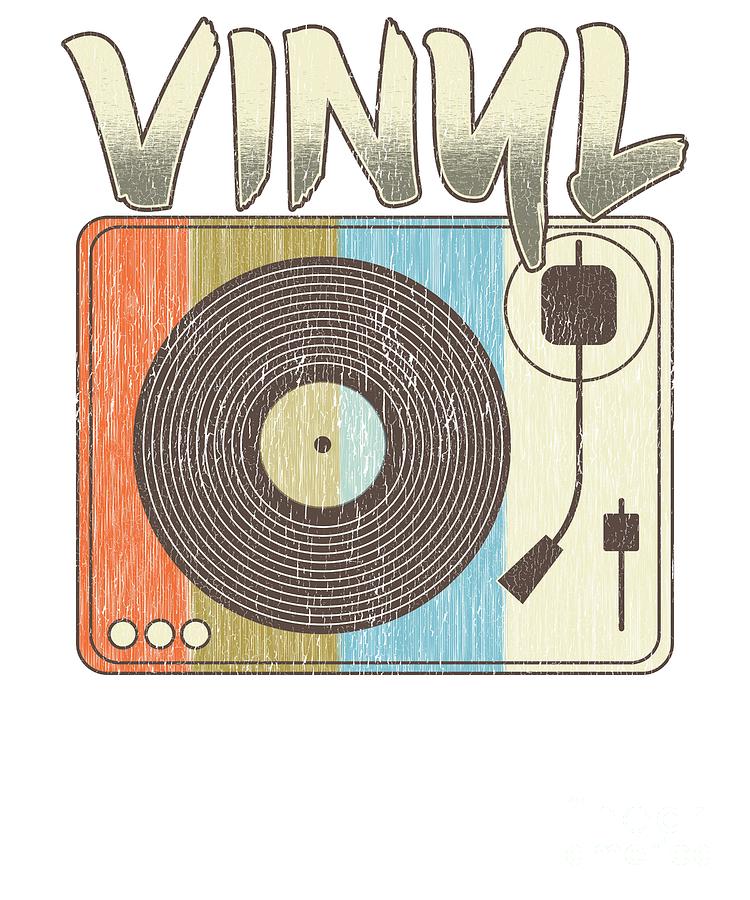 Vinyl Record Player Vintage Turntable Retro