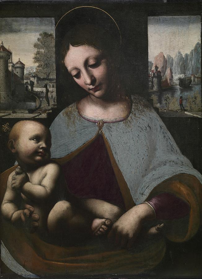 Leonardo Da Vinci Painting - Virgin And Child by Leonardo Da Vinci
