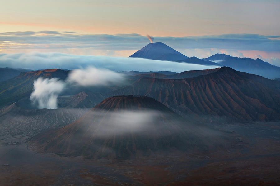 Volcanoes, Java Island, Indonesia #2 Digital Art by Andrea Pozzi