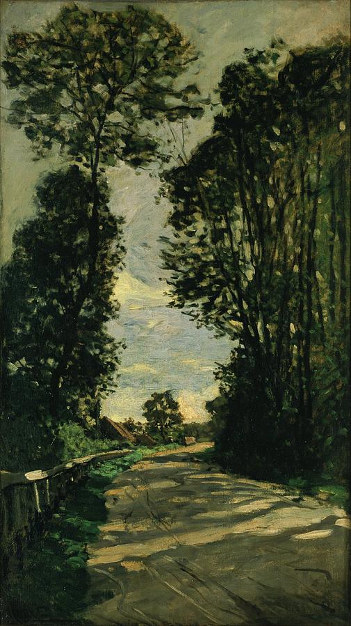 Walk Painting by Claude Monet Walk Painting by Claude Monet