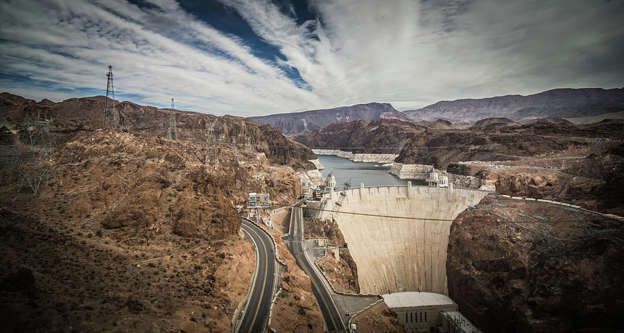 Wandering Around Hoover Dam On Lake Mead In Nevada And Arizona #2 Photograph by Alex Grichenko