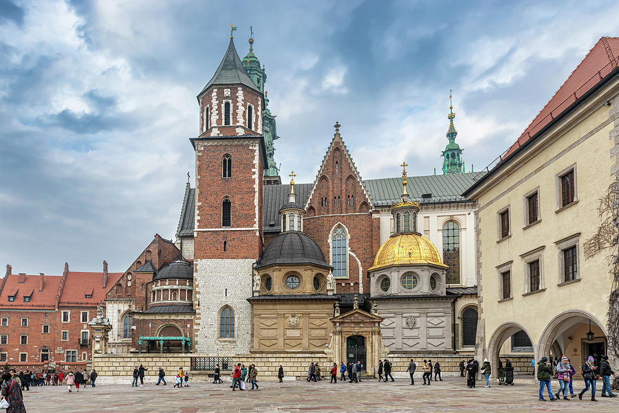Wawel Cathedral, Royal Castle area, Cracow, Poland. #2 Photograph by Marek Poplawski