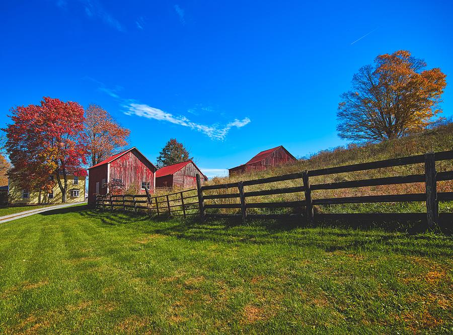 West Virginia Farm In Autumn #2 Photograph by Mountain Dreams - Fine ...