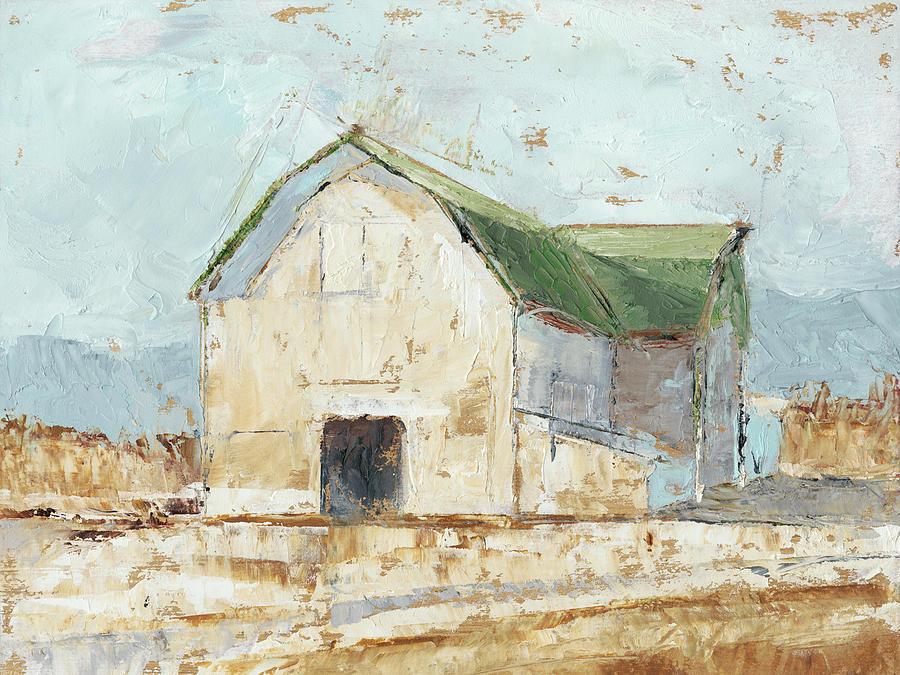 Architecture Painting - Whitewashed Barn Iv #2 by Ethan Harper
