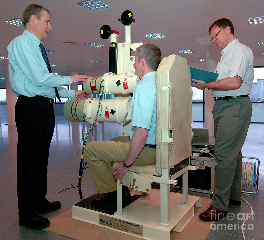 Whole Body Radiation Monitor #2 Photograph by Public Health England/science Photo Library