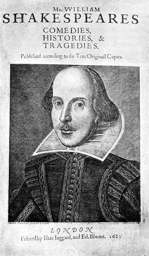 William Shakespeare, English #2 Drawing by Print Collector