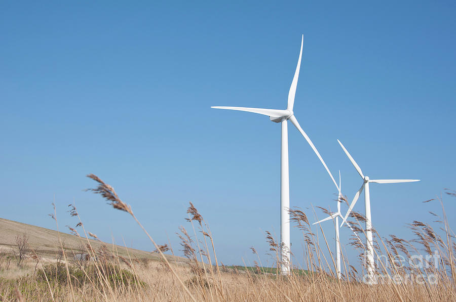 Wind Turbine Photograph - Wind Turbine by Jesper Klausen/science Photo Library Wind Turbine Photograph - Wind Turbine by Jesper Klausen/science Photo Library