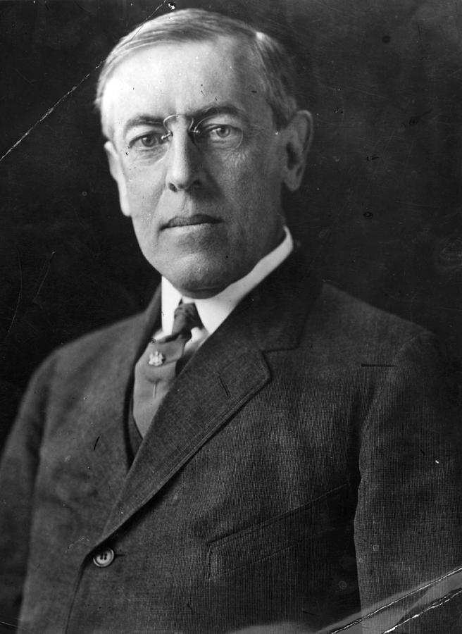Woodrow Wilson #2 Photograph by Hulton Archive