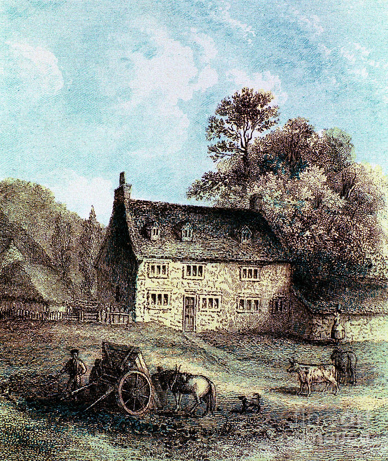 Woolsthorpe Manor Near Grantham #2 Drawing by Print Collector