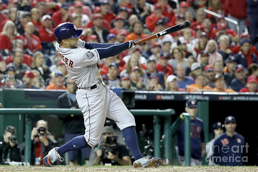 World Series - Houston Astros V 2 Photograph by Rob Carr World Series - Houston Astros V 2 Photograph by Rob Carr