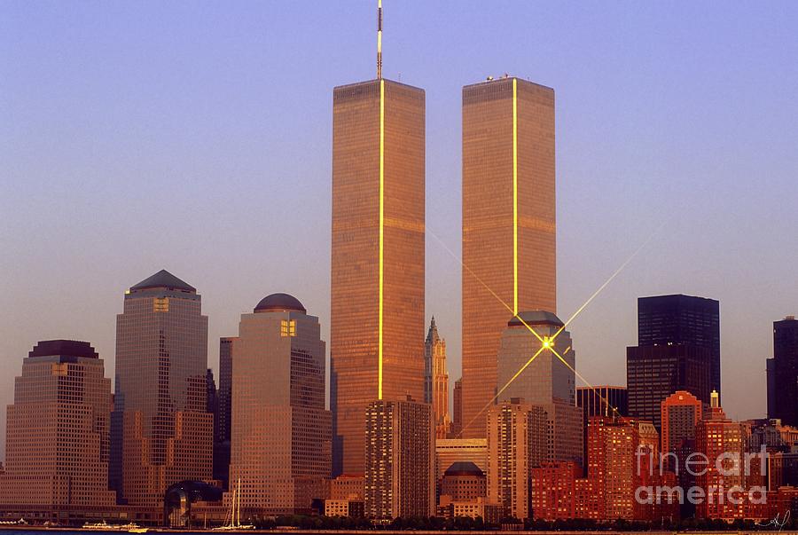 World Trade Center Twin Towers New York City #2 Photograph by Antonio Martinho
