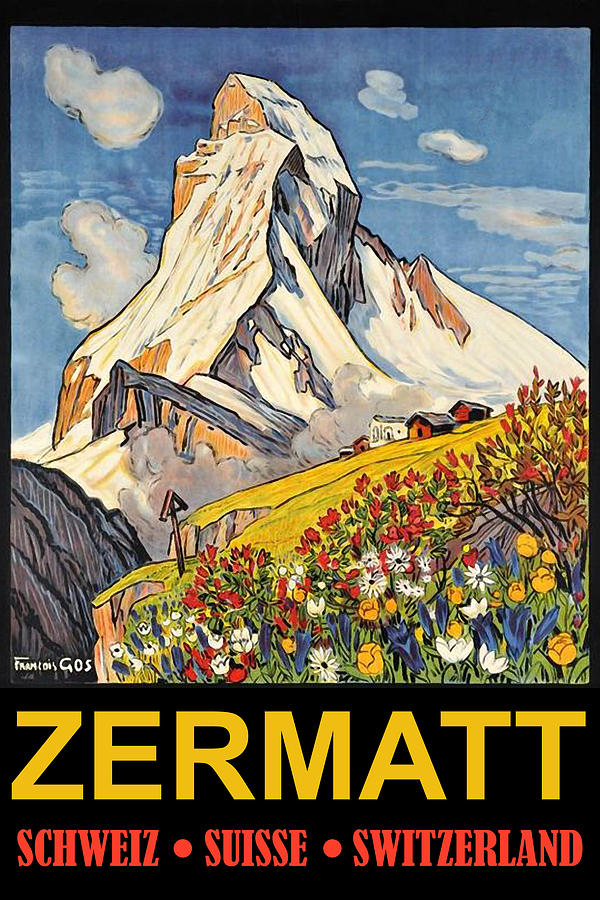 Summer Digital Art - Zermatt #2 by Long Shot
