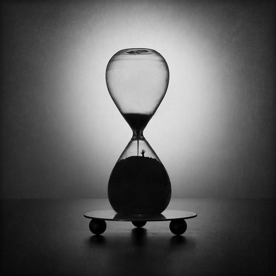 Hourglass Photograph - ***** by Victoria Ivanova.