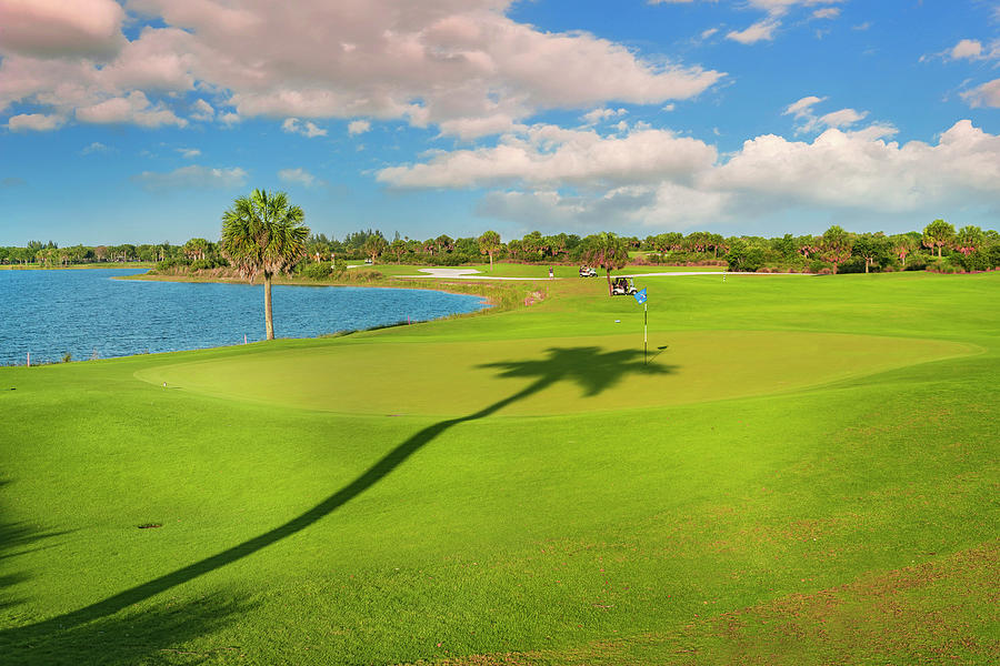 Golf Course In Boca Raton Florida #20 Digital Art by Laura Zeid