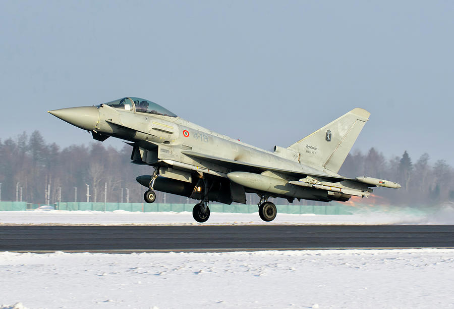 Italian Air Force Eurofighter Typhoon Photograph by Giovanni Colla ...