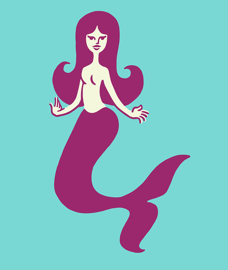 Mermaid Drawing by CSA Images - Fine Art America