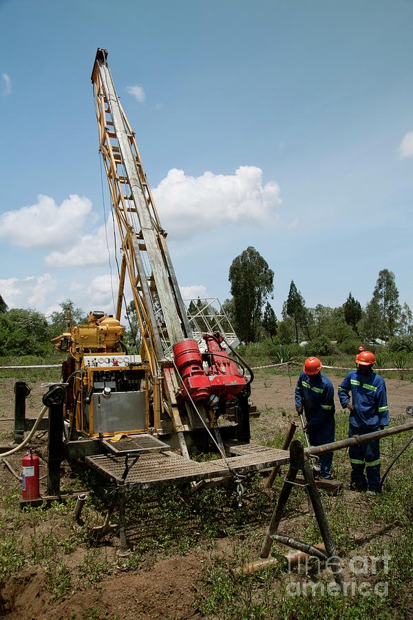 Mineral Exploration Drilling #20 Photograph by Phil Hill/science Photo Library