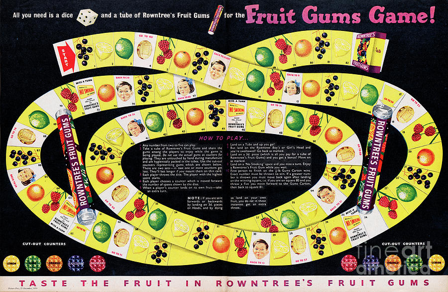 Rowntrees Fruit Gums #20 Photograph by Picture Post