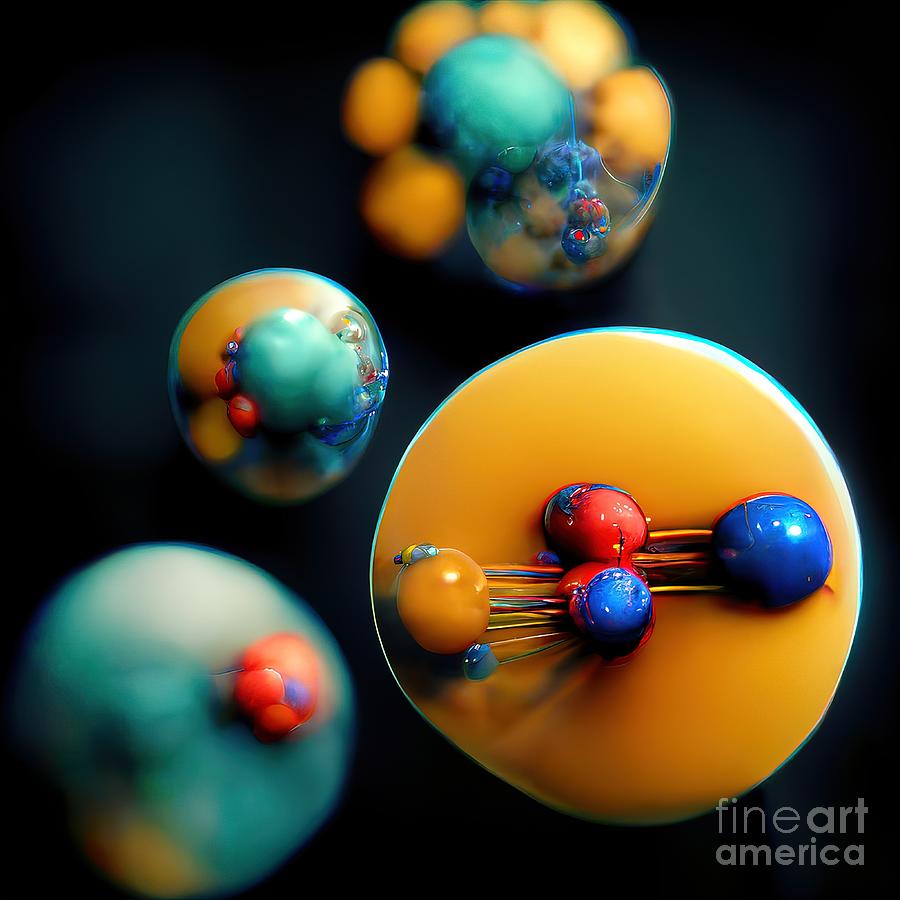 Subatomic Particles And Atoms #20 Photograph by Richard Jones/science Photo Library