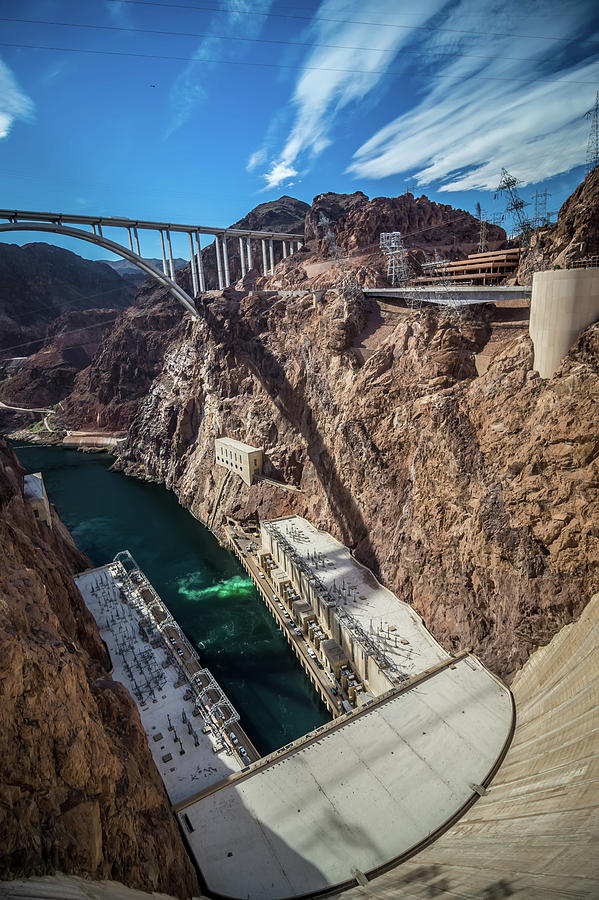 Wandering Around Hoover Dam On Lake Mead In Nevada And Arizona #20 Photograph by Alex Grichenko