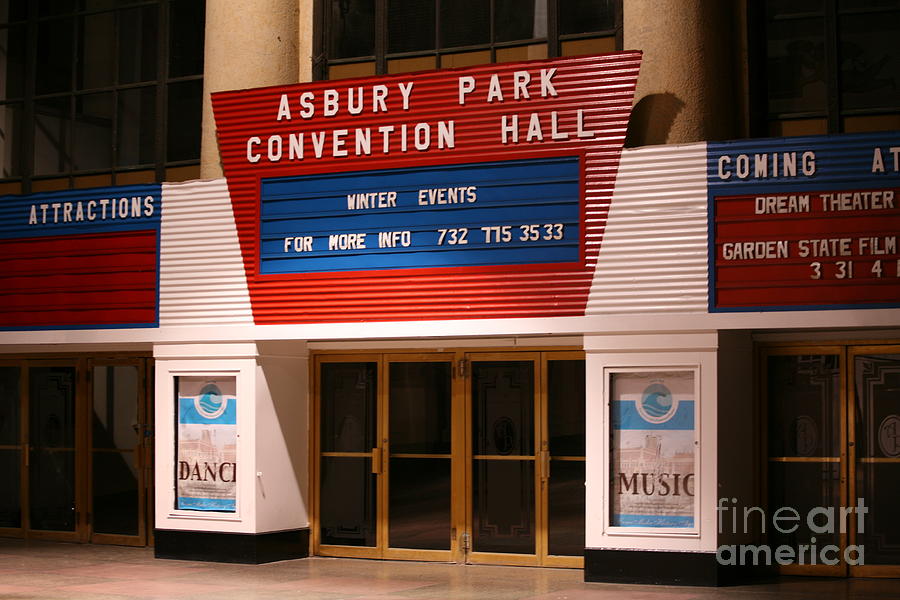 2005 Convention Hall Asbury Park New Jersey  Photograph by Chuck Kuhn